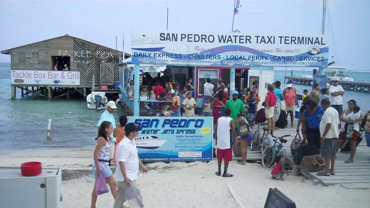 Visit San Pedro Town Belize On Ambergris Caye Island La Isla Bonita 